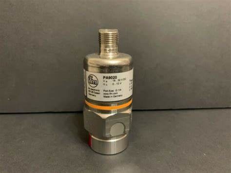 Sensor inductivo de PA9020 IFM, interruptor del transmisor de presión de IFM