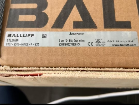 BTL7-E500-M0350-H-S32 Balluff Sensor de transductor de micropulso 2kg Rango lineal 25-4000 mm Revestimiento de aluminio