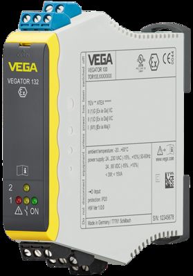 TOR132.AXXXKXX VEGATOR 132 Controlador de doble canal para detección de nivel para sondas conductoras